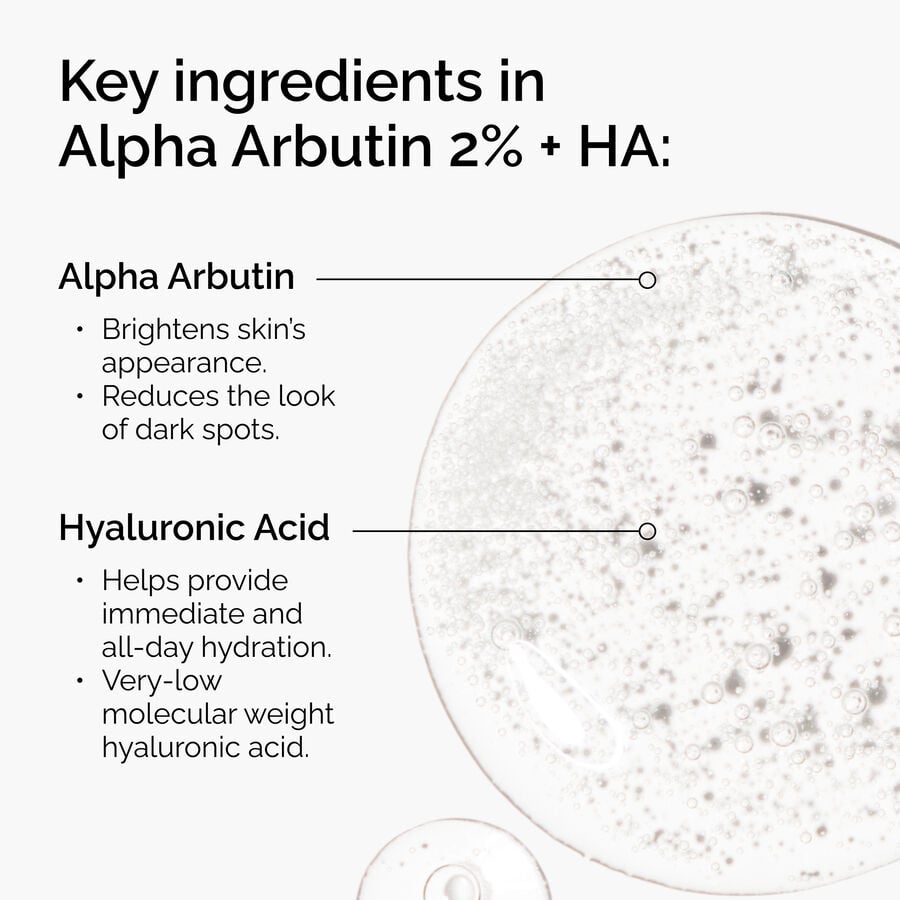 Alpha Arbutin 2% + HA - US 3909