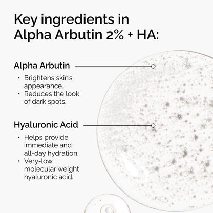 Alpha Arbutin 2% + HA - US 3909