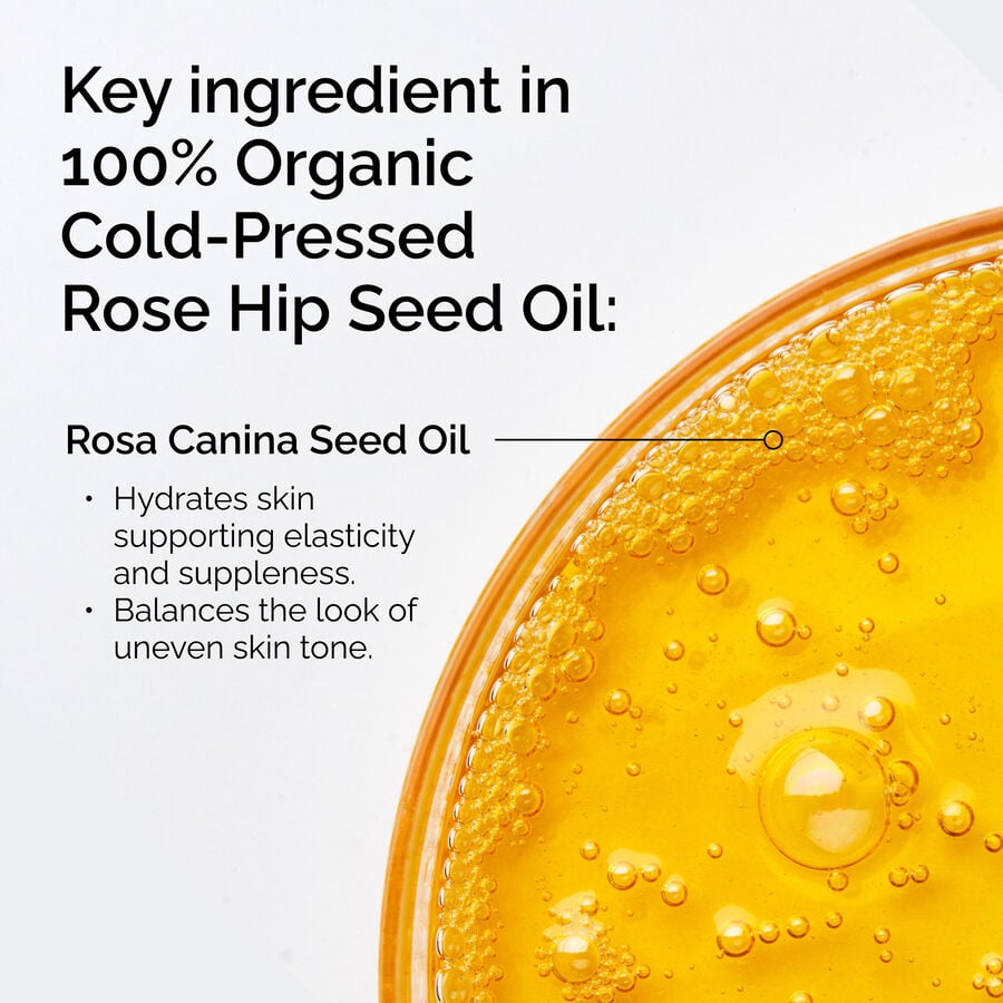 100% Organic Cold-Pressed Rose Hip Seed Oil - US 3579