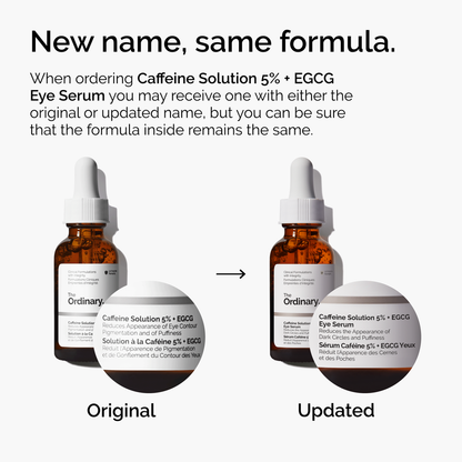 Caffeine&nbsp;Solution 5% + EGCG Eye Serum - US 8191