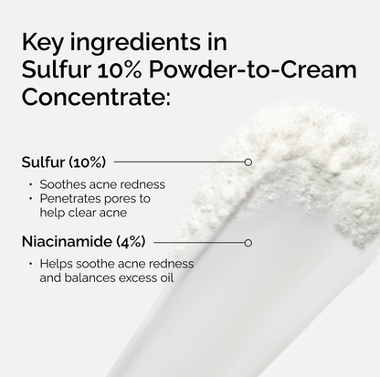 Sulfur 10% Powder-to-Cream Concentrate - US 8314